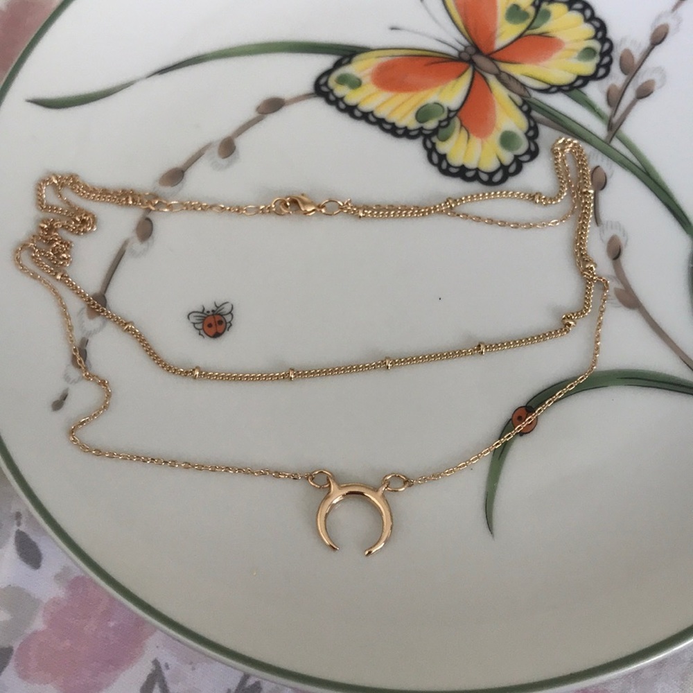 Brandy Melville necklace with free stickers